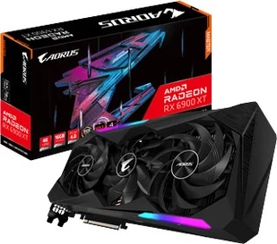 Gigabyte Aorus Radeon RX 6900 XT Master 16GB GDDR6 GV-R69XTAORUS M-16GD GV-R69XTAORUS M-16GD - Karty graficzne Gigabyte Aorus Radeon RX 6900 XT Master 16GB GDDR6 GV-R69XTAORUS M-16GD GV-R69XTAORUS M-16GD - Karty graficzne - miniaturka - grafika 2