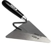 Narzędzia murarskie - Toten Kielnia trójkątna stal sprężysta uchwyt drewno 190 mm TOTEN BSZMWGRUTG537 - miniaturka - grafika 1