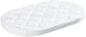 Akcesoria do wózków - Träumeland , Brise - materac mały, owalny (do wózka dziecięcego, kołyski) biały - miniaturka - grafika 1