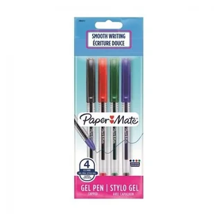 Paper-mate Długopis Gel Zam Paper Mate Pouch 4 kolory Op4szt Pbh - Długopisy - miniaturka - grafika 3