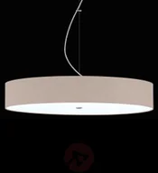 Lampy sufitowe - Hufnagel Duża lampa wisząca ALEA, brązowy melanż - miniaturka - grafika 1