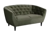 Sofy i kanapy - Actona Sofa Ria 150 cm leśna zieleń 72639 - miniaturka - grafika 1