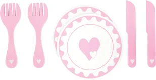 Zestaw drewnianych zabawek do serwowania Legler Cutlery - Zabawki AGD - miniaturka - grafika 3