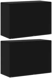 VidaXL Lumarko Pokrowce na meble i grill, 2 szt., 6 oczek, 180x80x125 cm 3082847 VidaXL - Pokrowce na meble ogrodowe - miniaturka - grafika 2