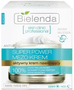 Bielenda Skin Clinic Professional aktywny krem nawilżający na dzień i noc 50ml - Kremy do twarzy - miniaturka - grafika 5