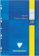 Wkłady do segregatora - Clairefontaine A4 Seyes 100 arkuszy, linie, luźne, 200 stron (kolor) 17511 - miniaturka - grafika 1