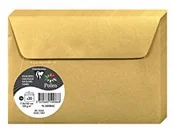 Papier do drukarek - Clairefontaine 50086 °C PACK 20 kopert, 114 X 162, żółty - miniaturka - grafika 1