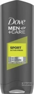 Dove Men+Care Sport Active+Fresh żel pod prysznic 250ml - Żele pod prysznic dla mężczyzn - miniaturka - grafika 2