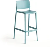 Taborety i hokery - AJ Produkty Krzesło barowe RIO, turkusowy - miniaturka - grafika 1