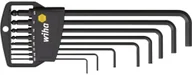 Klucze i nasadki - Wiha Zestaw kluczy imbusowych 8 szt 369HZ8 wewnętrzny sześciokąt 1420 369HZ8 - miniaturka - grafika 1