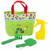 Zabawki i gry sportowe - Small Foot by Legler Small Foot 11172 gąsienica naciąg do ogrodu torba w znanym wzornictwie, z łopatką, żywicą i butelką z rozpylaczem, deszcz do zabawy treningowej, w rozmiarach dostosowanych do dzieci, dla małych pomocn - miniaturka - grafika 1