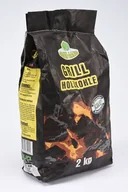 Węgiel do grilla - Pol-Drew Węgiel drzewny z drzew liściastych 2kg na grilla IGR9041 - miniaturka - grafika 1
