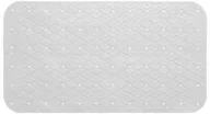 Maty antypoślizgowe - 5five Simple Smart Mata antypoślizgowa do wanny 69x39 cm kolor biały 160833I - miniaturka - grafika 1