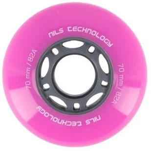 Nils EXTREME KÓŁKA DO ŁYŻWOROLEK PU 70X24 82A 4SZT RÓŻ EXTREME ZADZWOŃ 600-555-801 ! 16-30-054 - Akcesoria do skatingu - miniaturka - grafika 2
