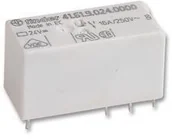 Sterowniki i przekaźniki - Przekaźnik 1NO 16A 24V DC, Styk AgSnO2 41-61-9-024-4310 416190244310 - miniaturka - grafika 1