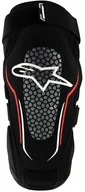 Ochraniacze - Alpinestar Ochraniacze ALPS 2 KNEE PROTECTOR black-white-red 1652715-123 381783 - miniaturka - grafika 1