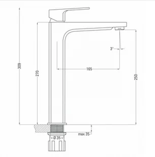 Deante MARUNA BGM 021K - Baterie wannowe i prysznicowe - miniaturka - grafika 3