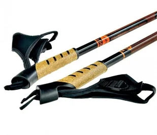 Bjorn Kijki Nordic Walking Pacer pomarańczowy 2 częściowy K7049-0 - Kije trekkingowe - miniaturka - grafika 4