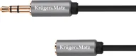 Kable - 3M Kabel Kruger&amp;Matz Jack 3.5mm Jack 3.5mm srebrny 5073 5073 - miniaturka - grafika 1