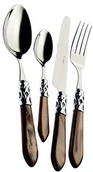 Zestawy sztućców - Bugatti Aladdin 24-częściowy zestaw sztućców ze stali szlachetnej ALCOM-S4250 - miniaturka - grafika 1