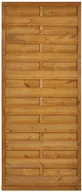 Ogrodzenia - Vidaxl OBI pełny NOLE prost y 90x180 złoty dąb - miniaturka - grafika 1