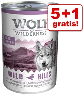 Wolf of Wilderness Zestaw of Wilderness Adult, 12 x 400 g - Oak Woods, dziczyzna - Mokra karma dla psów - miniaturka - grafika 2