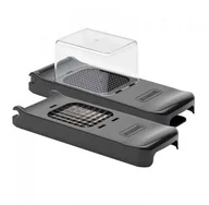 Siekacze tarki i szatkownice - Alligator Alligator Plastikowy z nakładką BLACK 3008B - miniaturka - grafika 1