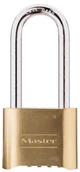 Kłódki - Master Lock 175eurdlh zamek szyfrowy z mosiądzu 51 MM z pałąkiem o wysokim 175EURDLH - miniaturka - grafika 1