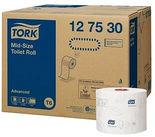 TORK Mid-size papier toaletowy 2-warstwowy 12753 27 rolek - Papier toaletowy - miniaturka - grafika 3