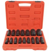 Klucze pneumatyczne - VERKE ZESTAW NASADEK UDAROWYCH 1/2" 10-32 MM VERKE V39462 V39462 - miniaturka - grafika 1