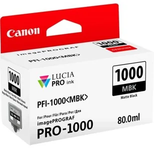 Canon PFI-1000MBK - Tusze oryginalne - miniaturka - grafika 3