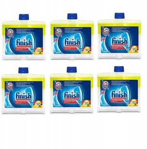 Finish Płyn Do Czyszczenia Zmywarki 6 X 250 ML Cyt - Środki do zmywarek - miniaturka - grafika 4
