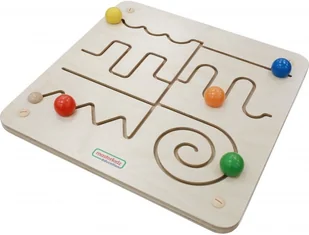 Masterkidz MASTERKIDZ Tablica Edukacyjna Labirynt ME14337 - Tablice dla dzieci - miniaturka - grafika 2