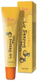 Prreti Maseczka na usta na noc "Miód i Jagoda" 15 ml - Maseczki do twarzy - miniaturka - grafika 2