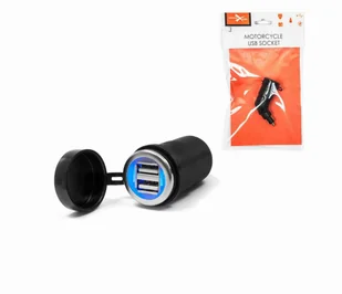 Extreme Style Gniazdo motocyklowe Usb Din Iso Bmw - Ładowarki samochodowe - miniaturka - grafika 3