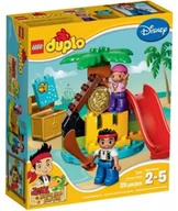 Klocki - LEGO Duplo Jake i Piraci z Nibylandii na Wyspie Skarbów 10604 - miniaturka - grafika 1