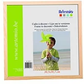 Ramki na zdjęcia - Artemio artemio 32.5 x 32.5 cm, wykonane z drewna, płaski,, Beige 14001151 - miniaturka - grafika 1