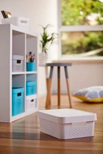 Curver Pojemnik z przykrywką 4,5L Infinity różowy CUR-229389 - Pojemniki łazienkowe - miniaturka - grafika 7