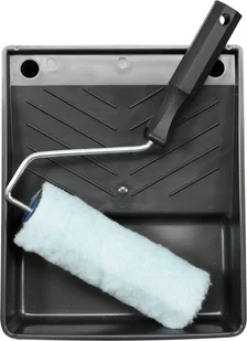 Vorel Wałek malarski futrzany Vestan 180 mm z rączką i kuwetą 9390 - Pędzle i wałki - miniaturka - grafika 2