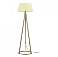 Lampy stojące - Spotlight Premium Collection Lampa podłogowa Konan 6422174 SPOTLight Premium Collection kremowa oprawa z drewna dębowego 6422174 - miniaturka - grafika 1