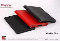 Etui do czytników e-book - Kindle Yoobao Executive Case na Amazon Fire. czarny LCAPAMAZON-EBK - miniaturka - grafika 1