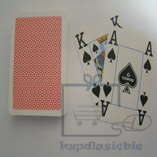 Copag Karty do pokera Copag Jumbo 4 rogi Red - Zestawy do pokera - miniaturka - grafika 2