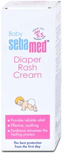 Sebamed Baby Care krem przeciw odparzeniom 100 ml - Kremy dla dzieci - miniaturka - grafika 2