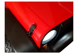 Import LEANToys Auto na Akumulator HP012 Czerwone 3948 - Pojazdy elektryczne dla dzieci - miniaturka - grafika 9