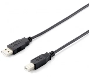Equip męskie - męskie Kabel USB,1 m, czarny, podwójny ekran (128863) - Kable USB - miniaturka - grafika 6