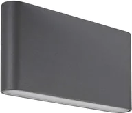 Lampy ogrodowe - Rabalux Nesna LED 2x6W szer. 17cm IP54 Kinkiet zewnętrzny 7952 7952 - miniaturka - grafika 1