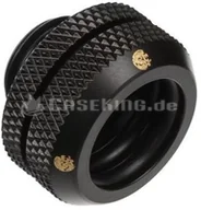 Chłodzenie wodne - Bitspower adapter G1/4 na 16mm carbon black - miniaturka - grafika 1