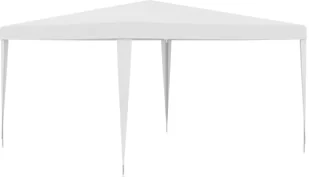 vidaXL Namiot imprezowy, 4 x 4 m, biały - Pawilony ogrodowe - miniaturka - grafika 2