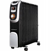 Ogrzewanie przenośne - Grzejnik Olejowy Elektryczny 13 Żeber Olejak 2500W - miniaturka - grafika 1