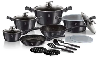 Berlinger Haus Lumarko Berlingerhaus Bh-6887 Carbon Pro BH-6887 Kinghoff - Zestawy garnków i patelni - miniaturka - grafika 3